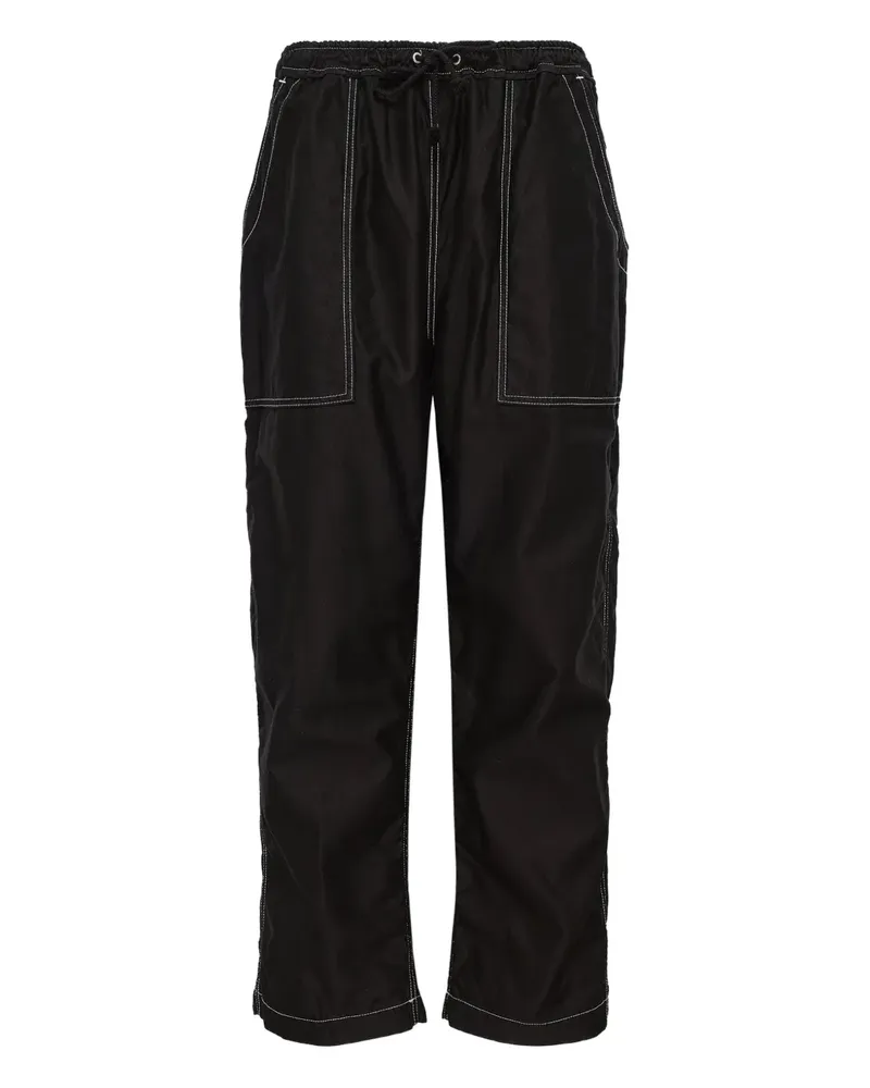 Comme des Garçons drawstring-waist trousers - Schwarz Schwarz