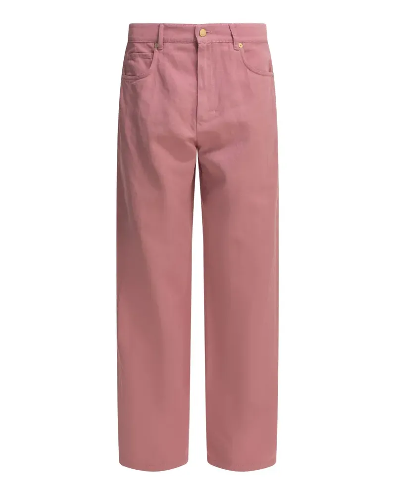 Max Mara Onorata straight-leg trousers - Rosa Rosa