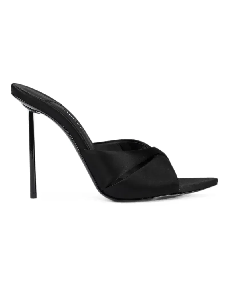 Le Silla Shirley Sandalen mit verdrehtem Detail - Schwarz Schwarz