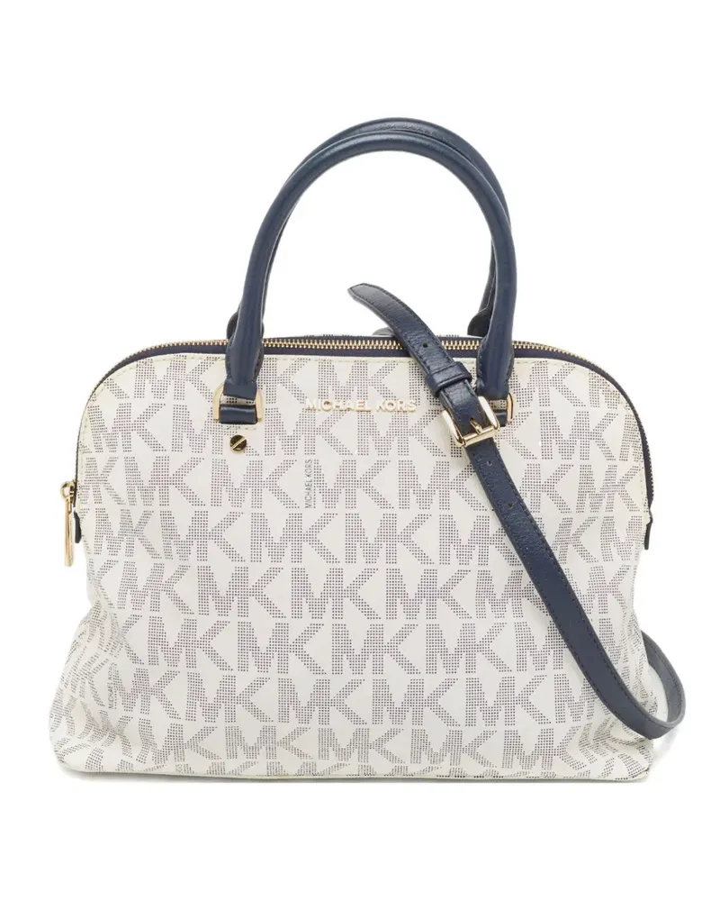 Michael Kors Pre-owned Cindy Satchel-Tasche - Nude Nude