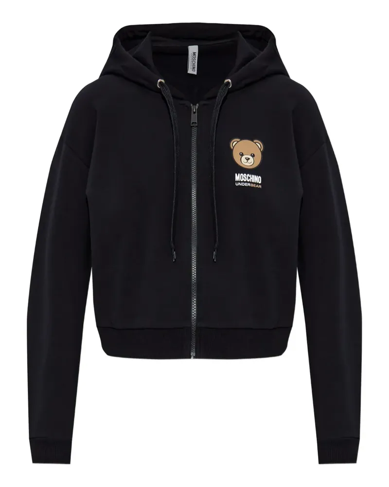 Moschino zip-up sweater - Schwarz Schwarz