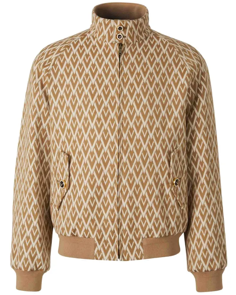 Valentino Garavani Toute la V Bomberjacke - Braun Braun