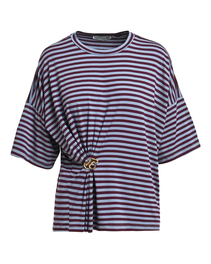 Essentiel Gestreiftes T-Shirt - Blau Blau