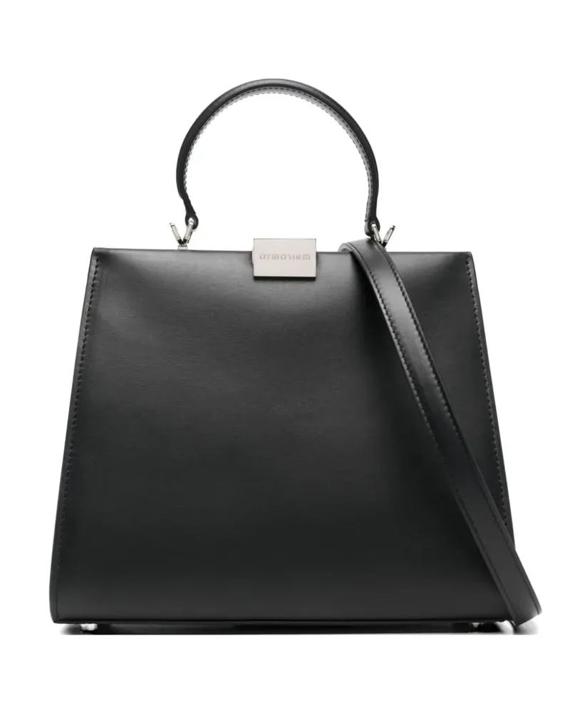 ARMARIUM Anna leather tote bag - Schwarz Schwarz