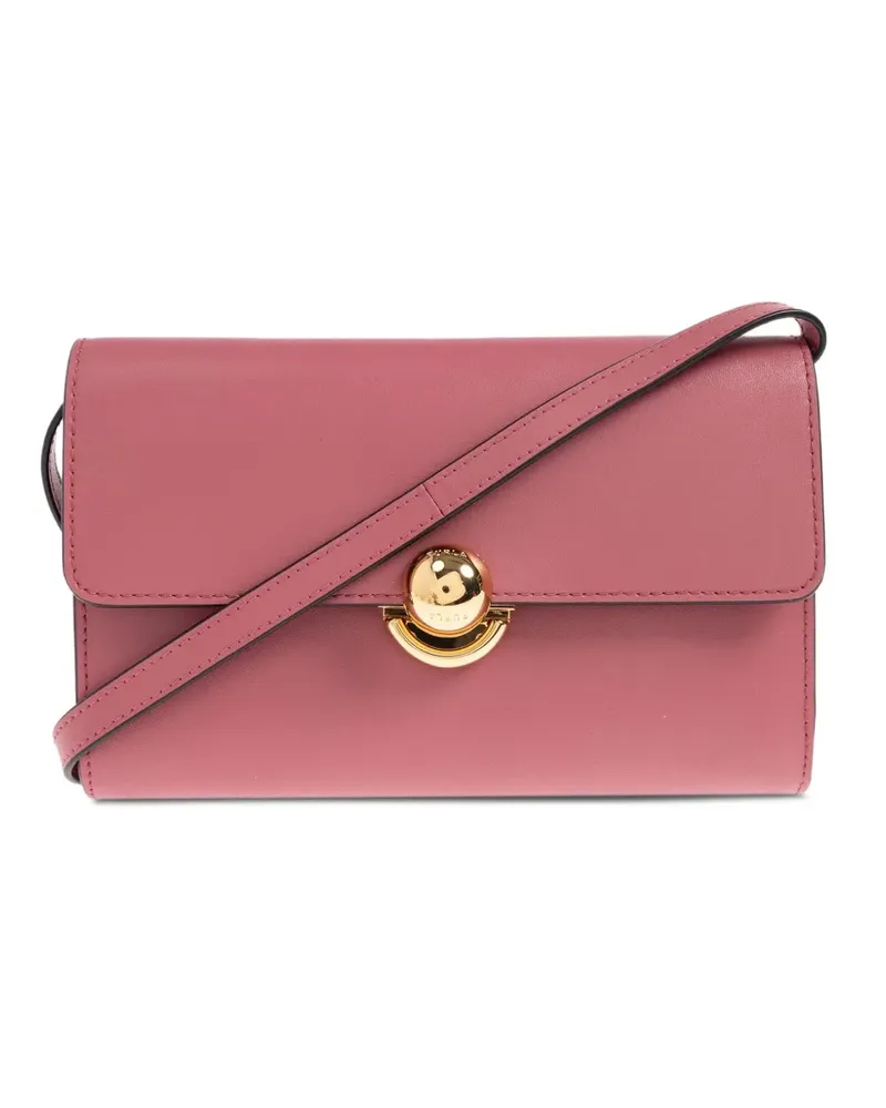 Furla Tote Bag mit runder Spange - Rosa Rosa