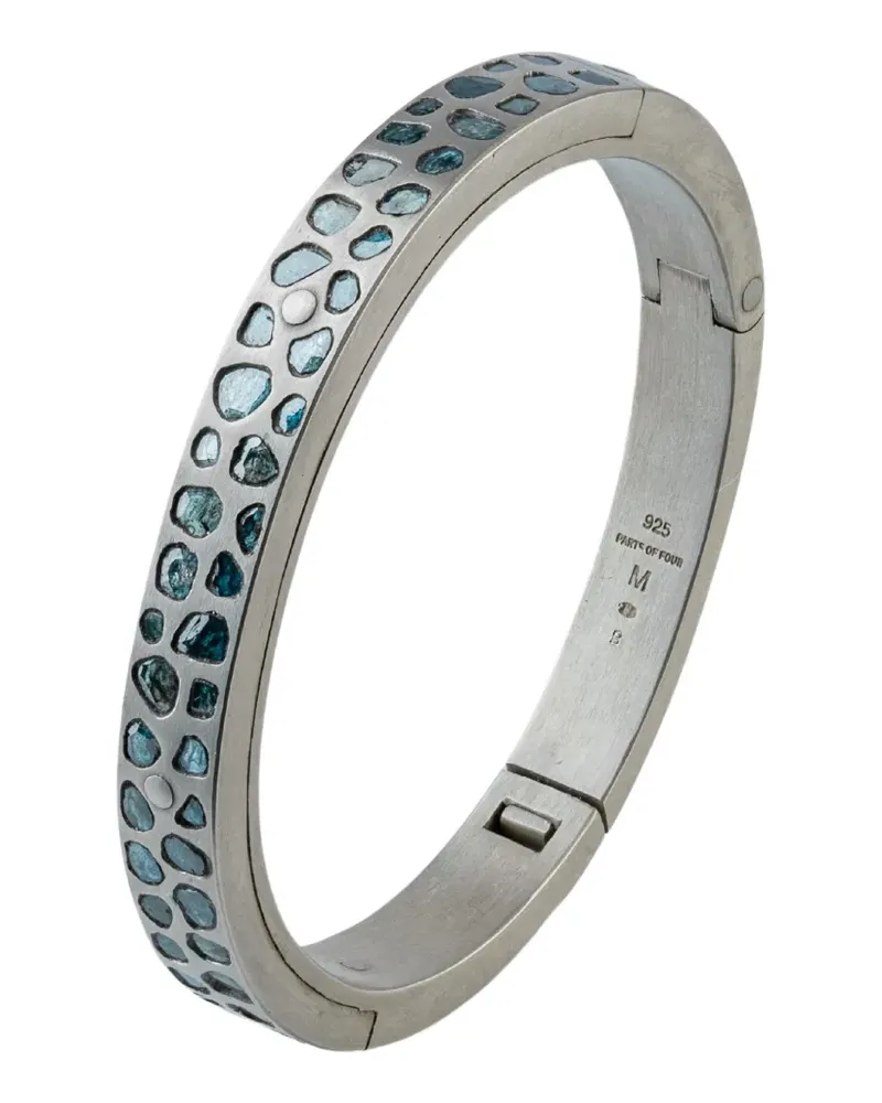 Parts Of Four Sistema Armreif mit Diamanten - Silber Silber