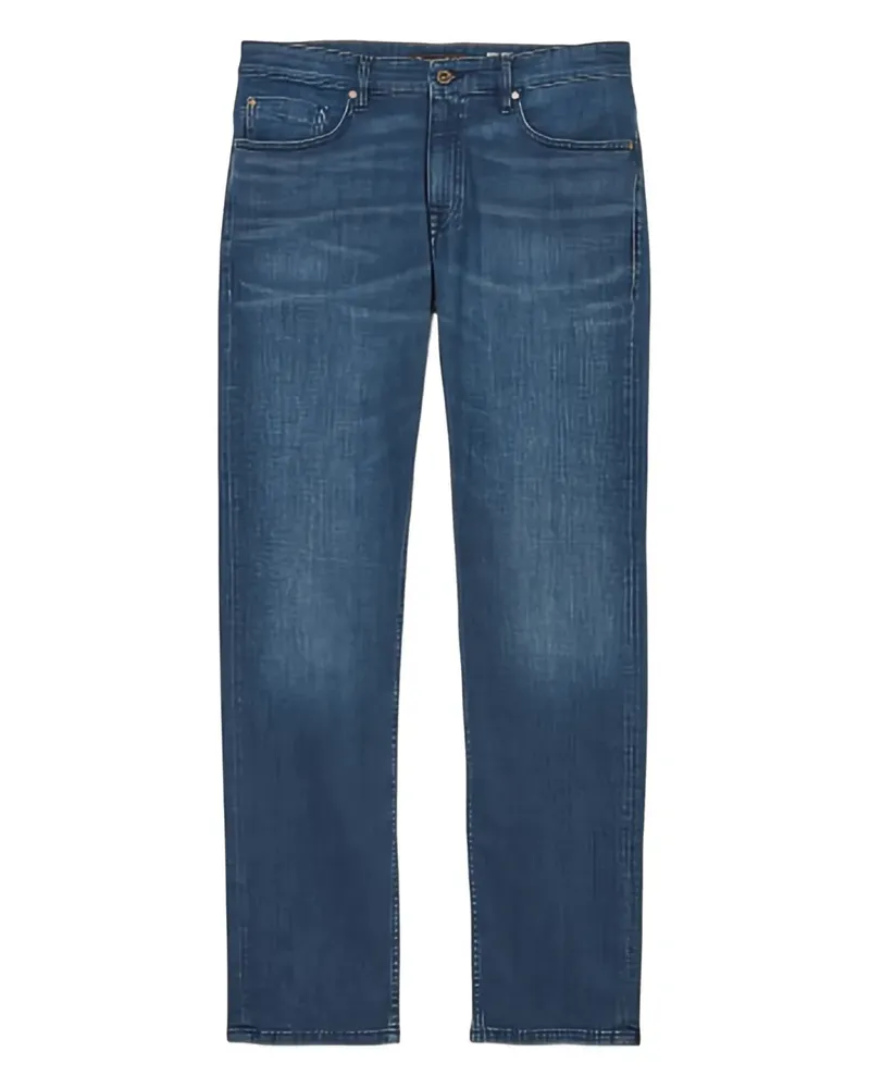 Marc O'Polo Jeans mit Logo-Patch - Blau Blau