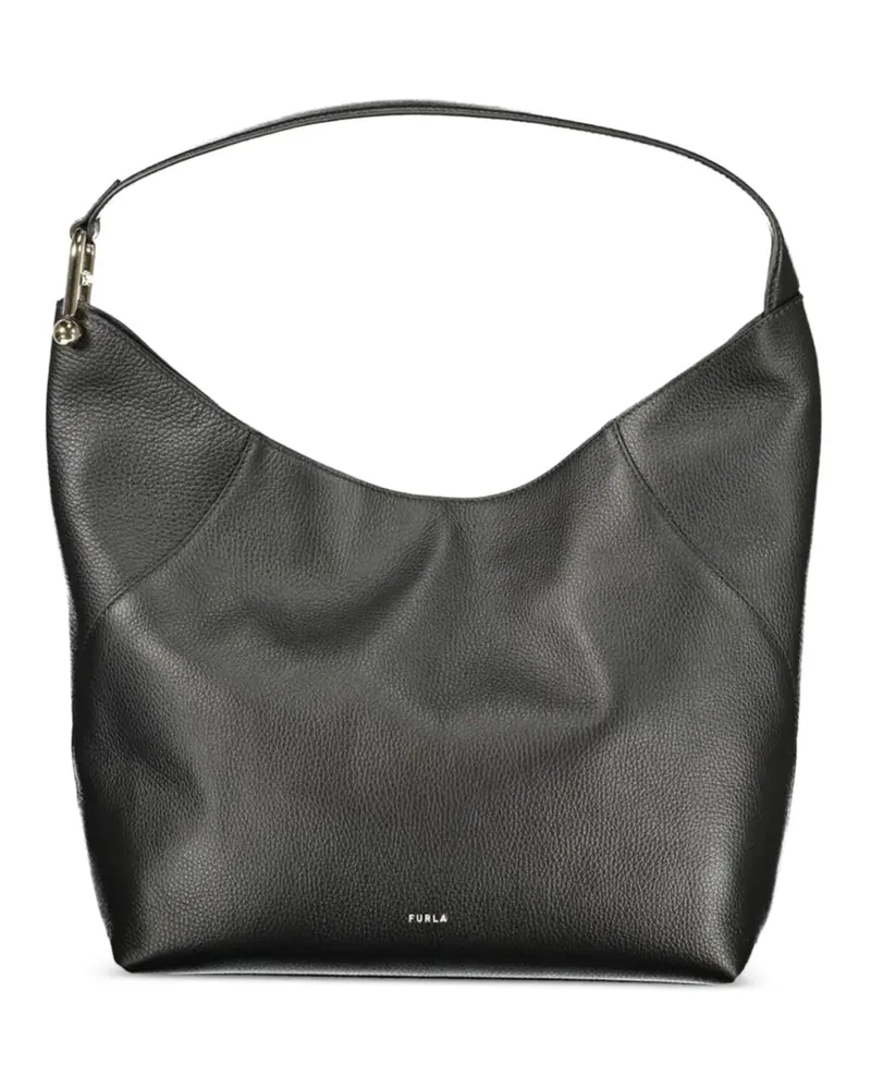 Furla Lara logo-detail tote bag - Schwarz Schwarz