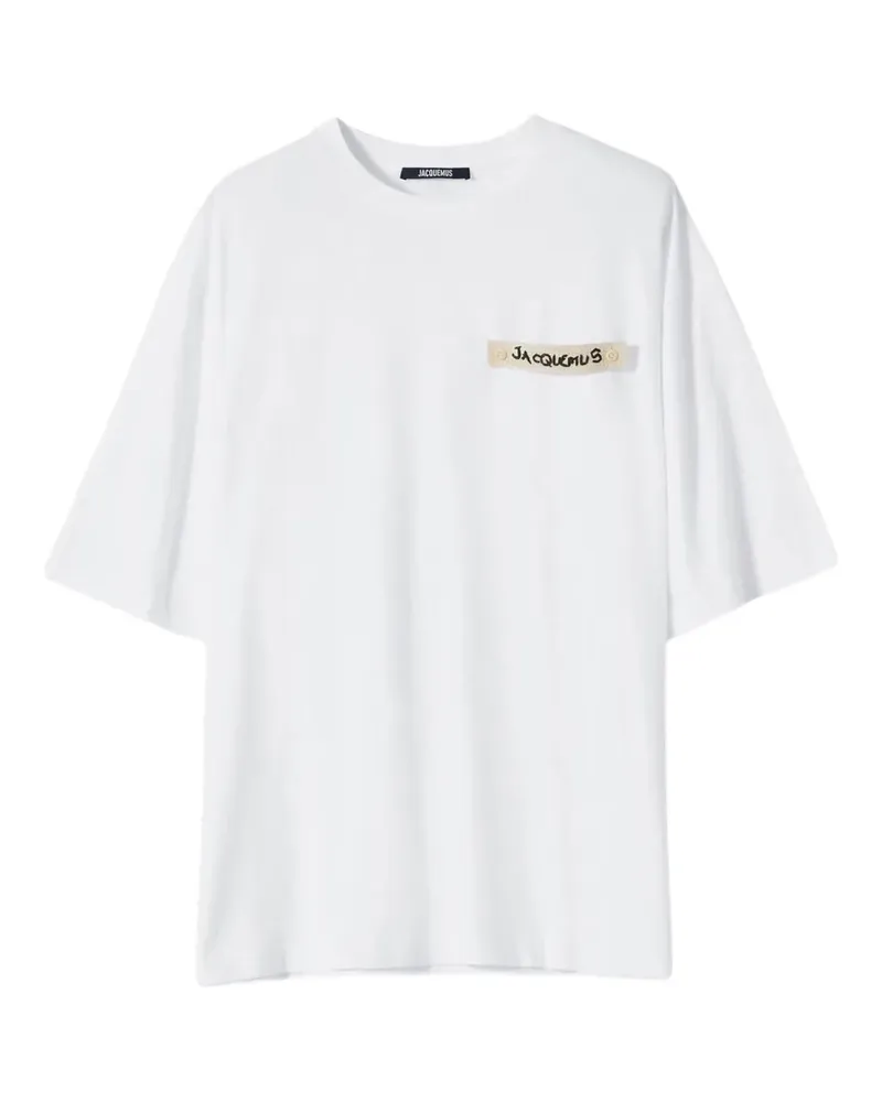 Jacquemus organic cotton T-shirt - Weiß Weiß