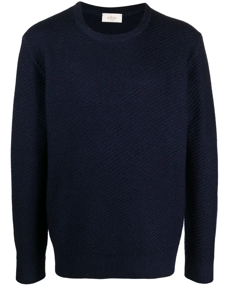 Altea Pullover mit rundem Ausschnitt - Blau Blau