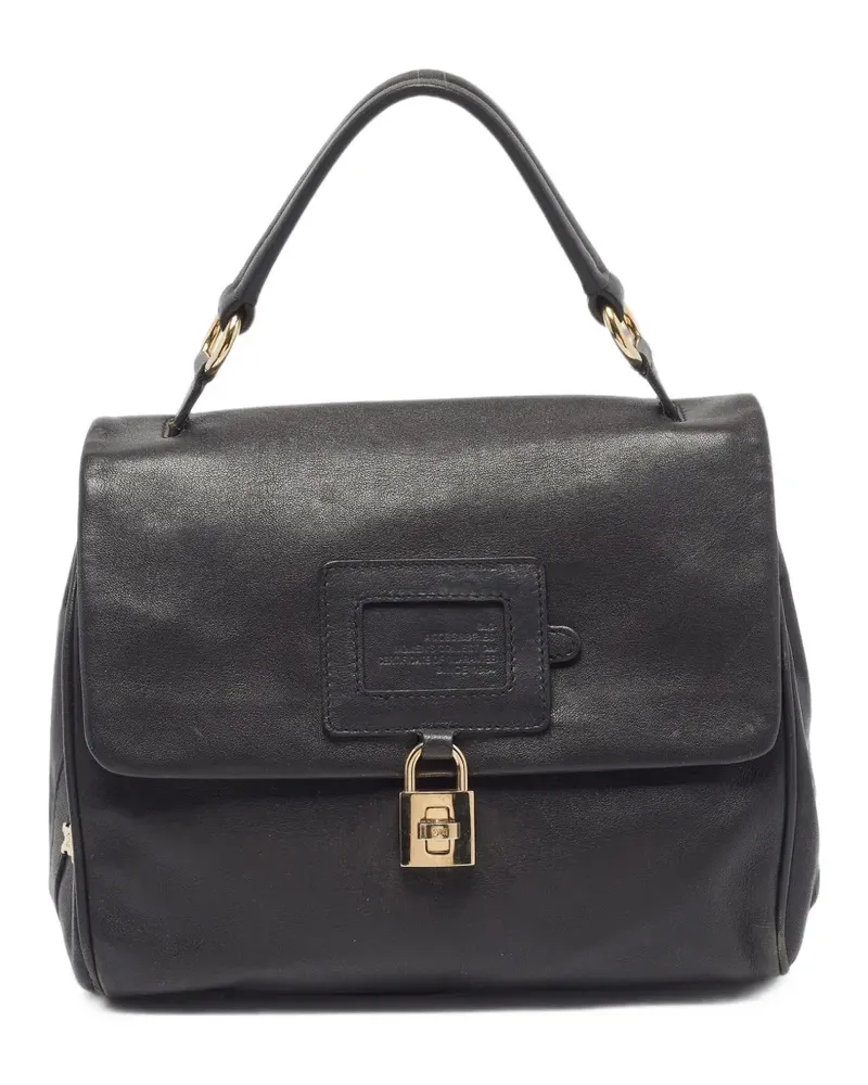 Dolce & Gabbana Dory leather top tote bag - Schwarz Schwarz