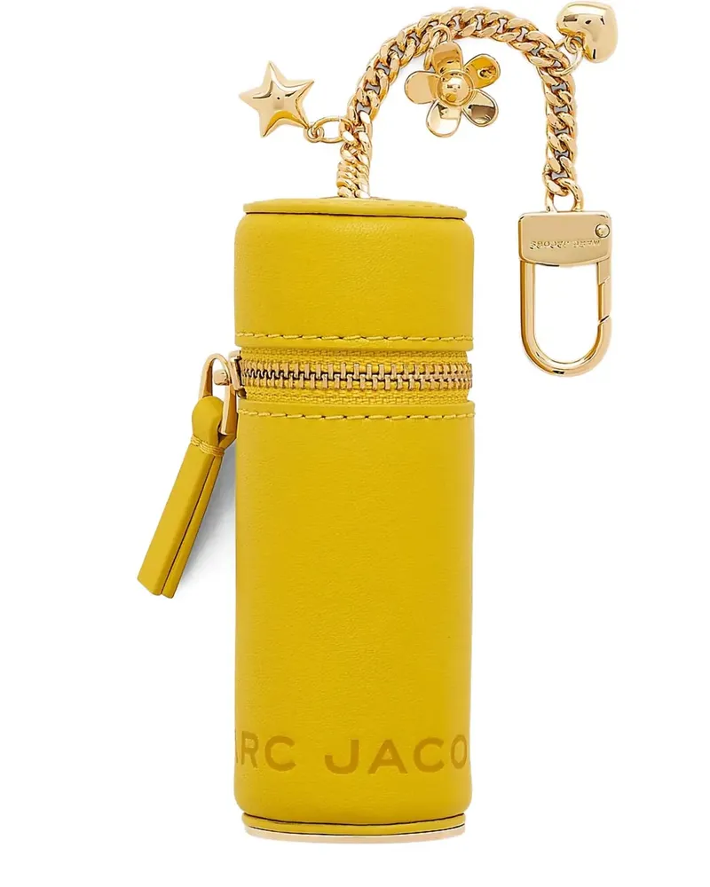 Marc Jacobs The Lipstick Case Taschenanhänger - Gelb Gelb