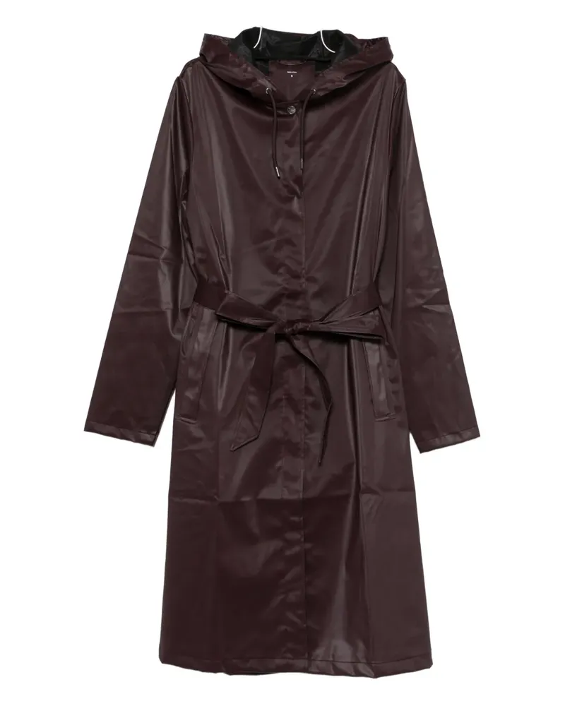 RAINS Jacke mit Kapuze - Rot Rot