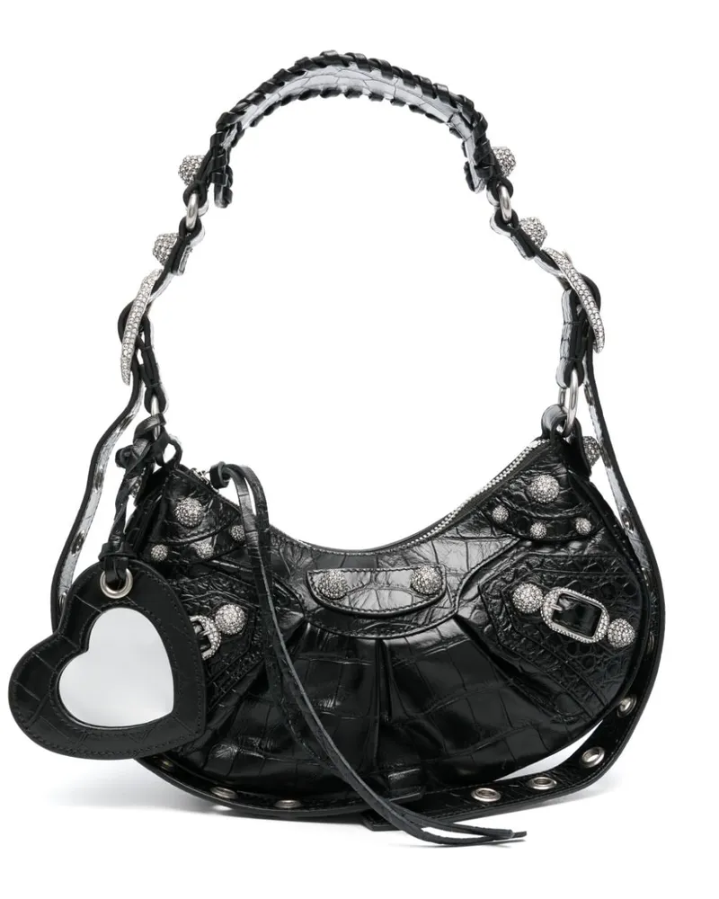 Balenciaga Le Cagole XS Schultertasche - Schwarz Schwarz