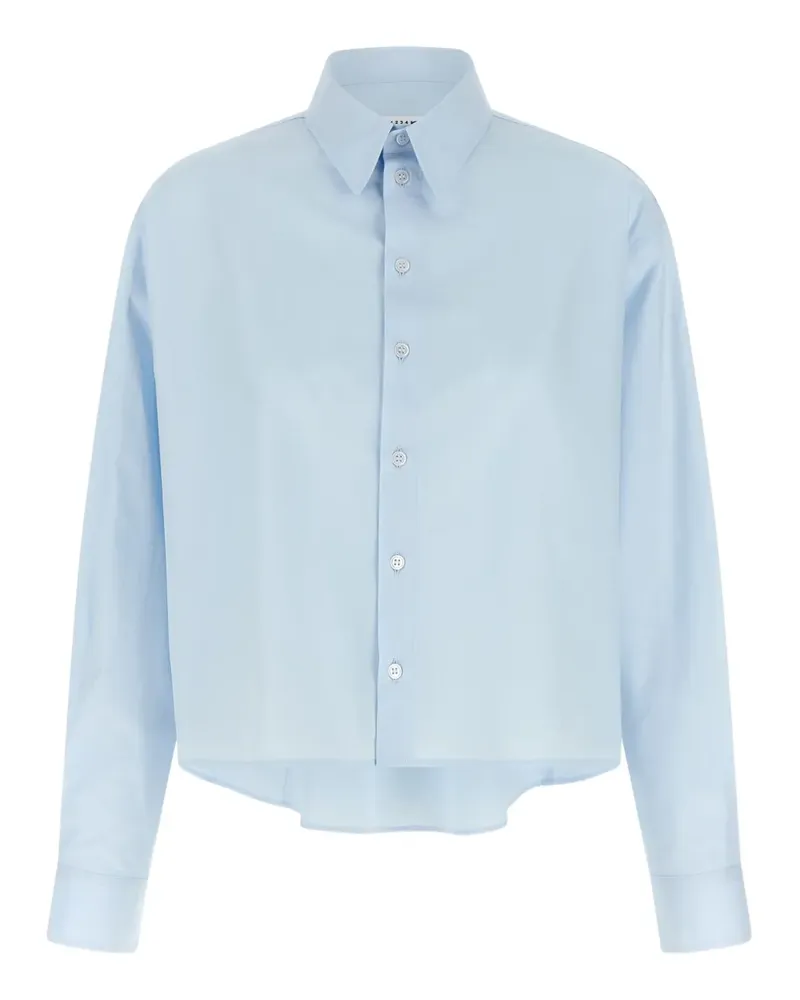 Maison Margiela poplin shirt - Blau Blau