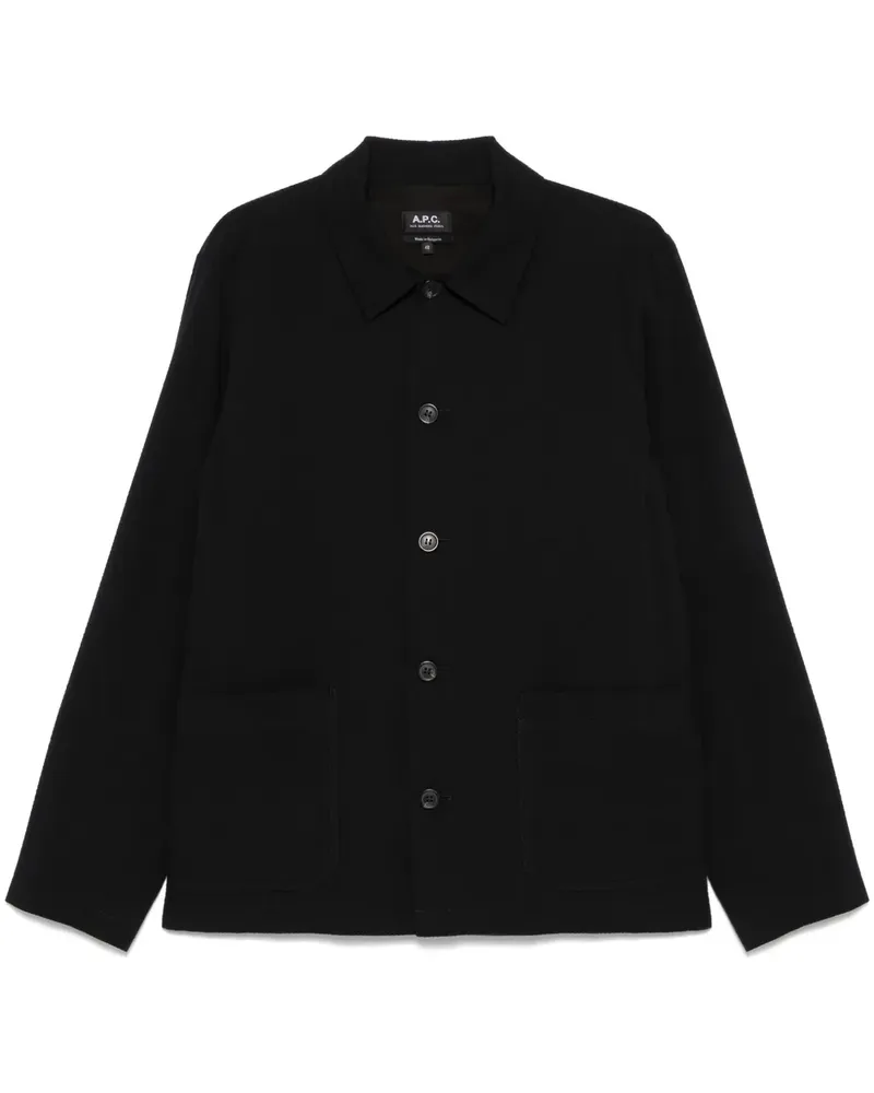 A.P.C. Brest Jacke - Blau Blau