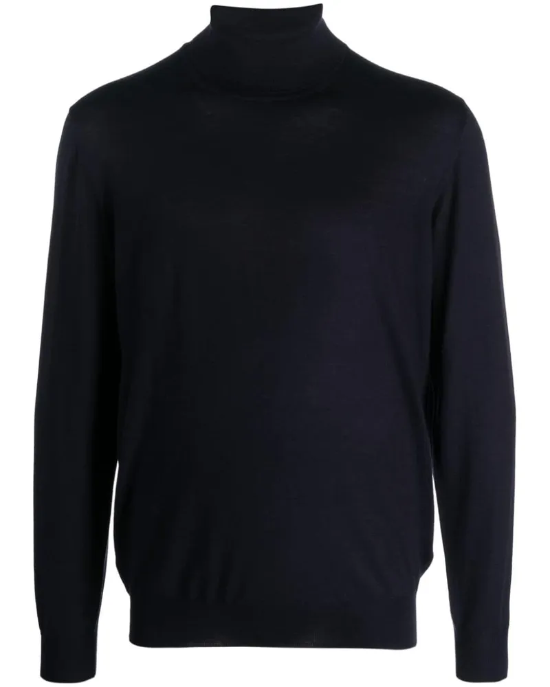 Fedeli Pullover mit Rollkragen - Blau Blau