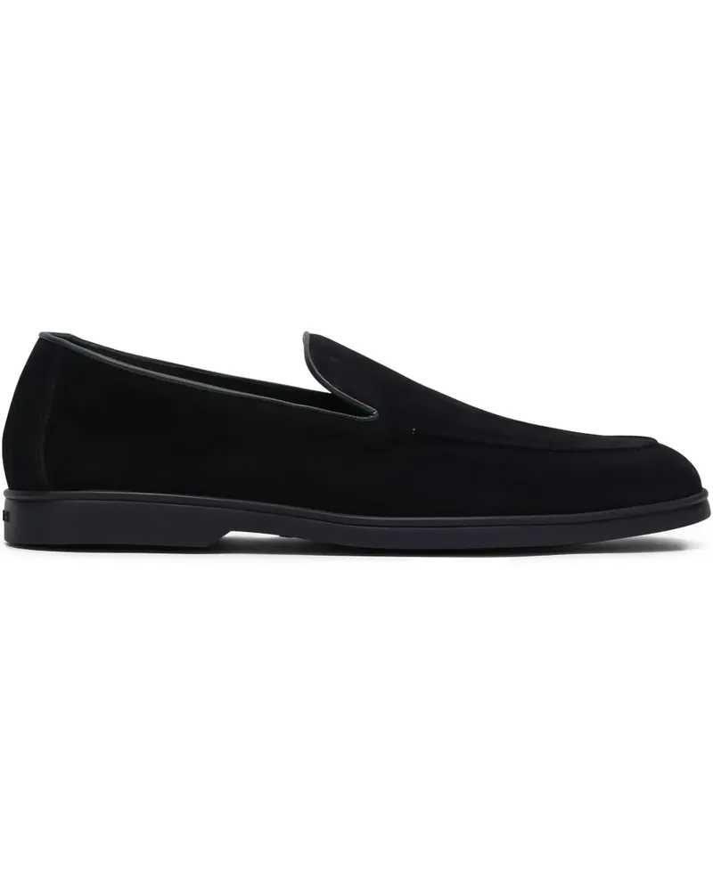 Doucal´s Loafer aus Wildleder - Blau Blau