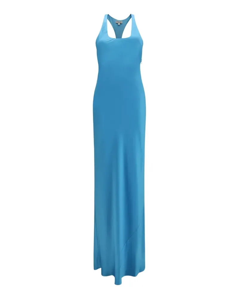 STAUD Juanita maxi dress - Blau Blau