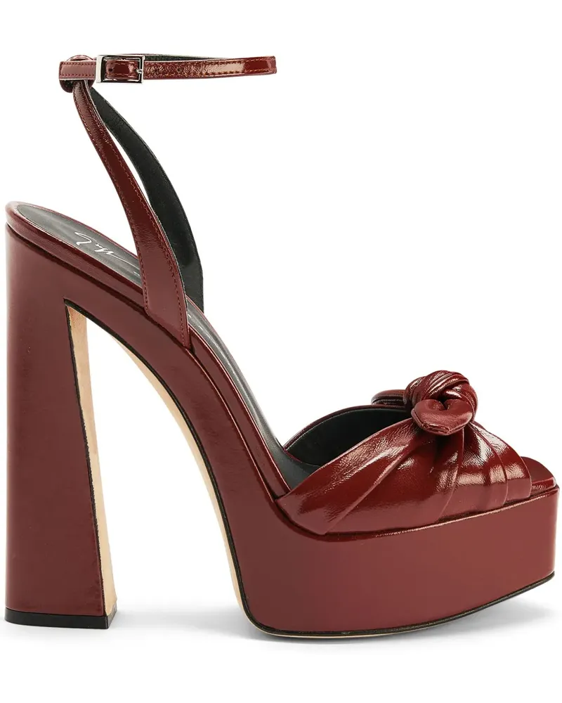Giuseppe Zanotti Gabriiela Plateau-Sandalen - Braun Braun