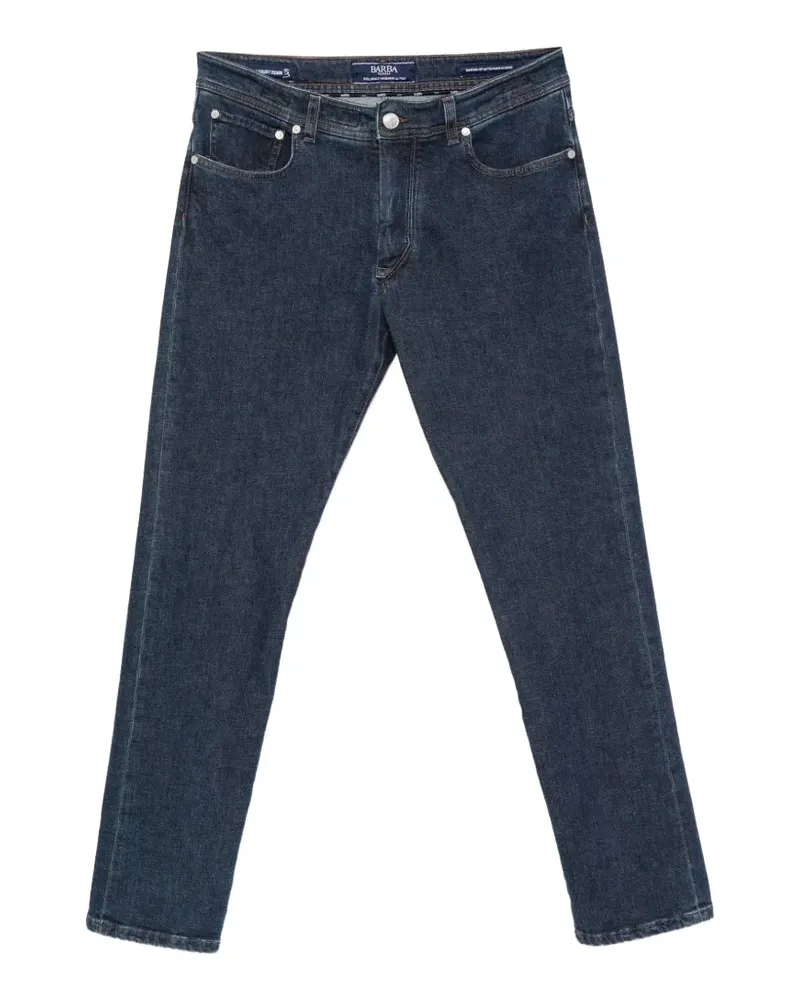 BARBA Jeans mit geradem Bein - Blau Blau
