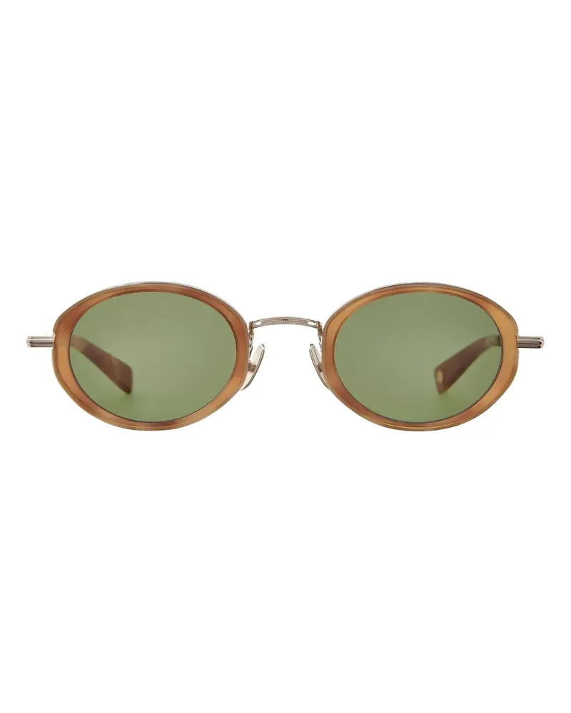 Garrett Leight Alper round-frame sunglasses - Braun Braun
