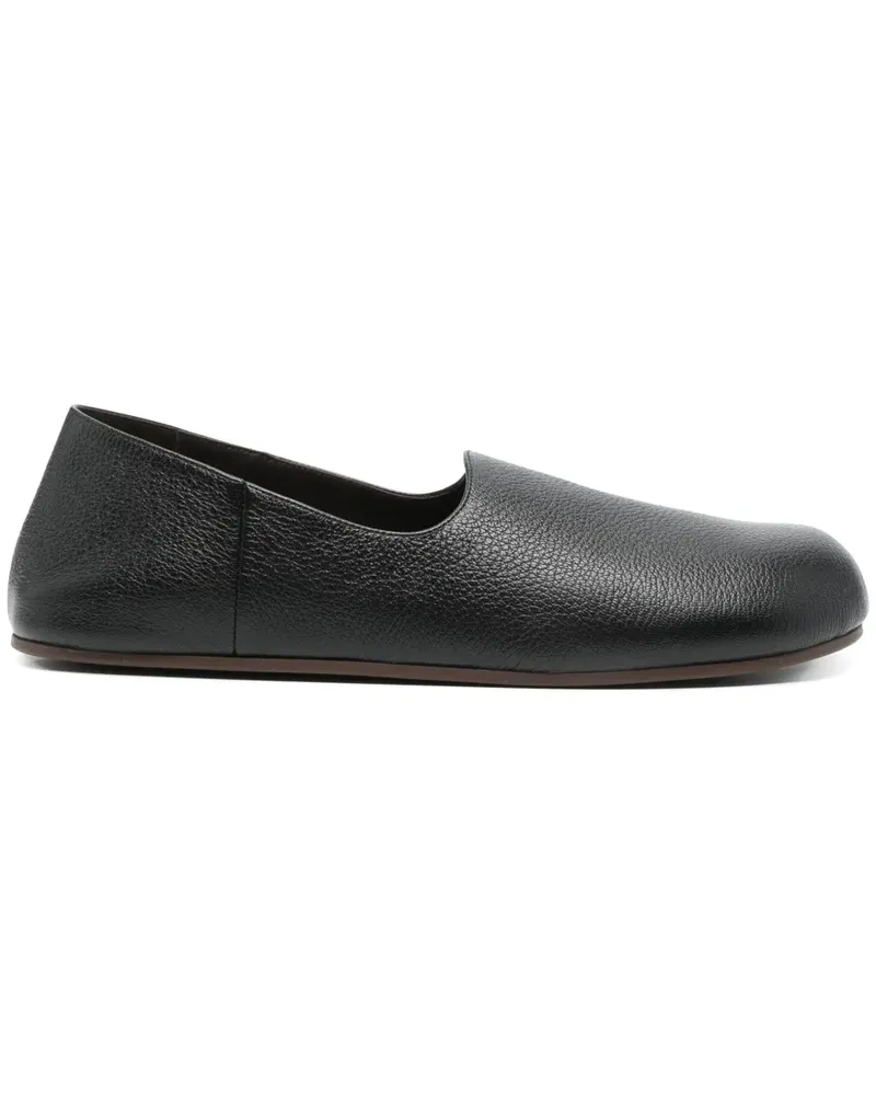 The Row Hugh Slipper - Schwarz Schwarz