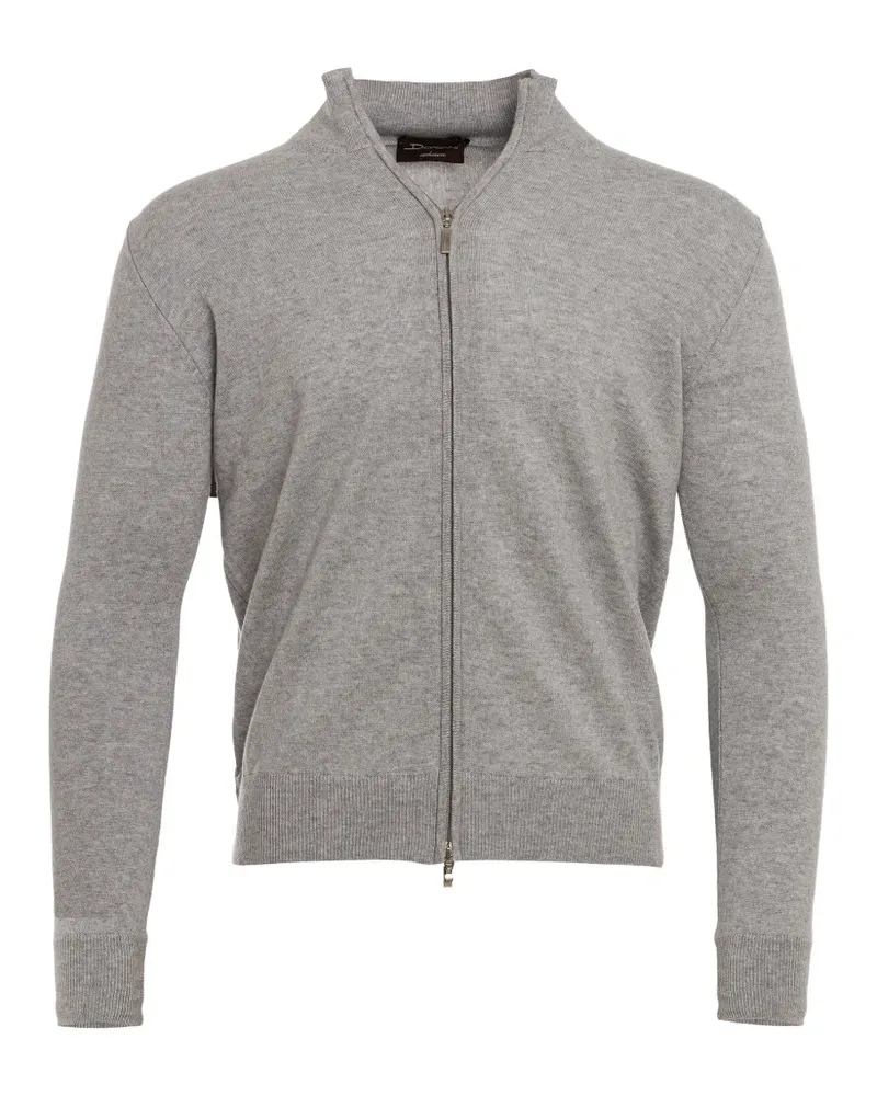 Doriani Cardigan mit Reißverschluss - Grau Grau
