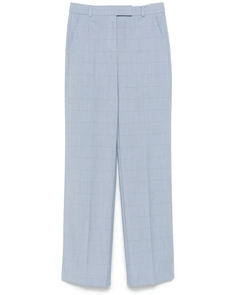 HUGO BOSS Karierte Hose - Blau Blau