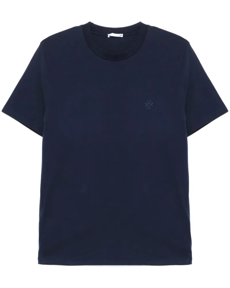 Jacob Cohën T-Shirt mit Logo-Verzierung - Blau Blau