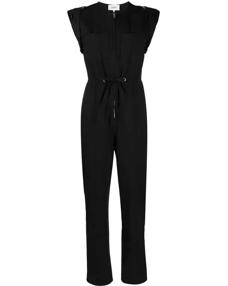 ba&sh Ärmelloser Jumpsuit - Schwarz Schwarz