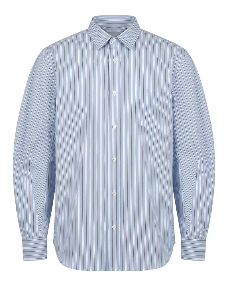 Sacai striped shirt - Blau Blau