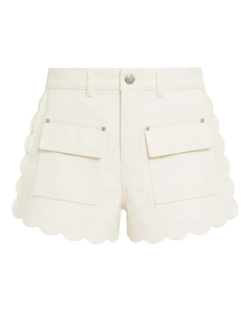 FARM Rio Cargo-Shorts mit Wellensaum - Nude Nude