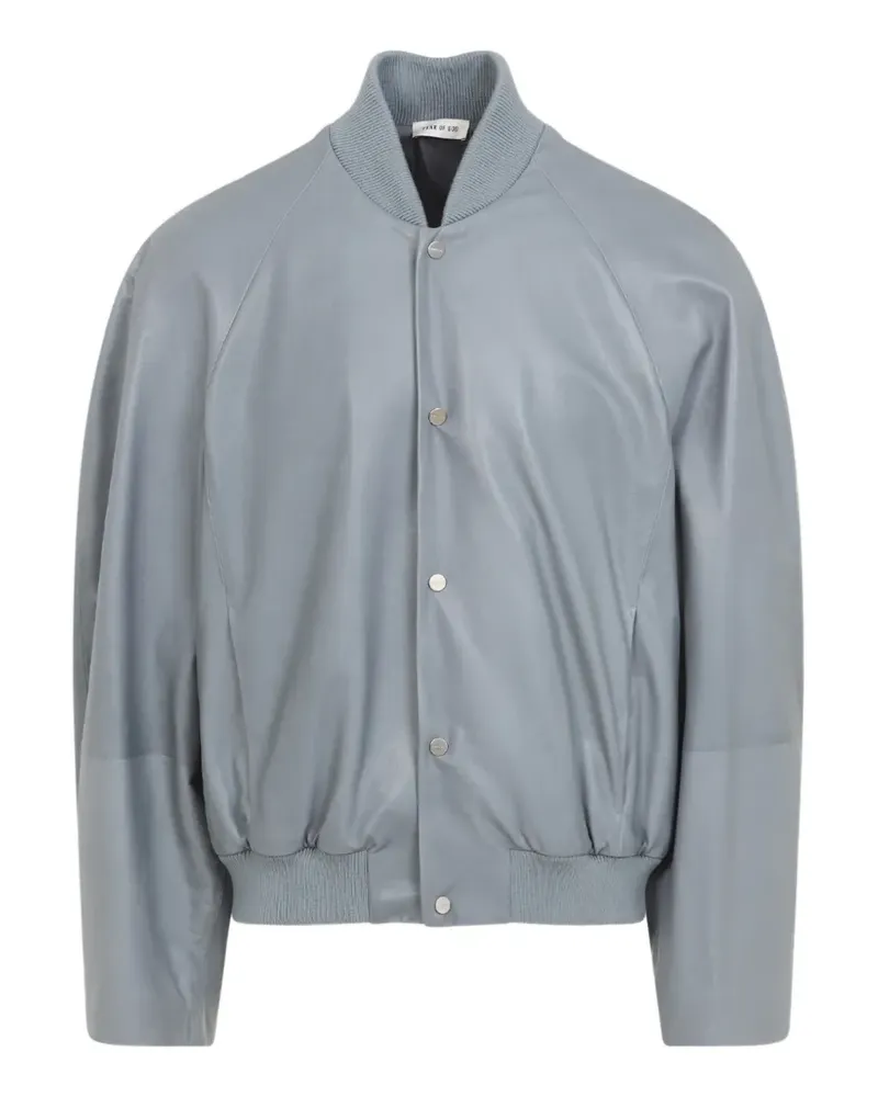 Fear of God number-motif bomber jacket - Grau Grau