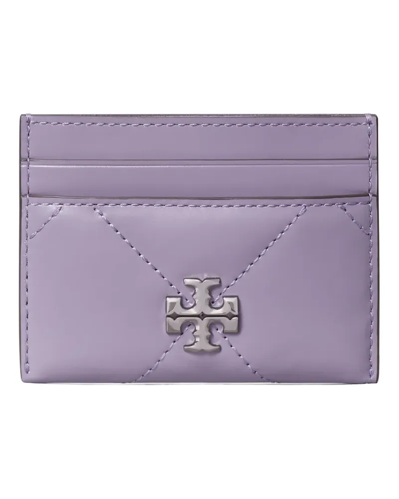 Tory Burch Kira diamond quilt card case - Violett Violett