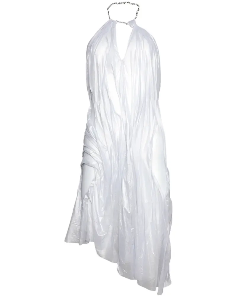 DI PETSA Drapiertes Kleid - Silber Silber