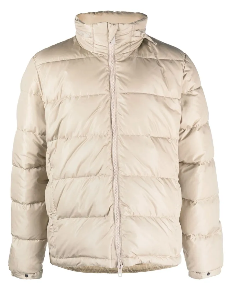ASPESI Gefütterte Kapuzenjacke - Nude Nude