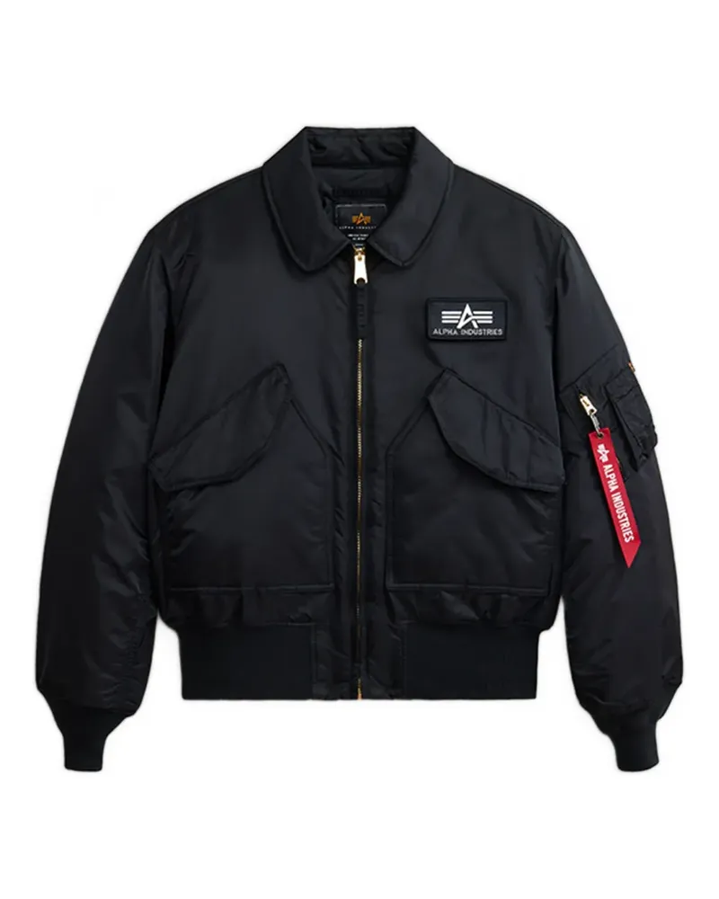 Alpha Industries cwu 45/p flight jacket - Schwarz Schwarz