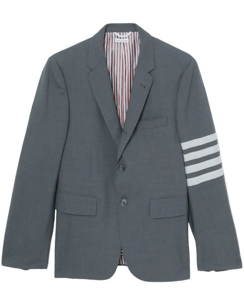 Thom Browne Klassisches Sakko - Grau Grau