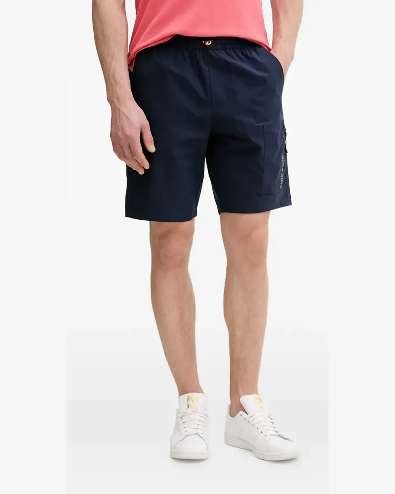 Bogner Fire & Ice Pavel logo-print drawstring shorts - Blau Blau