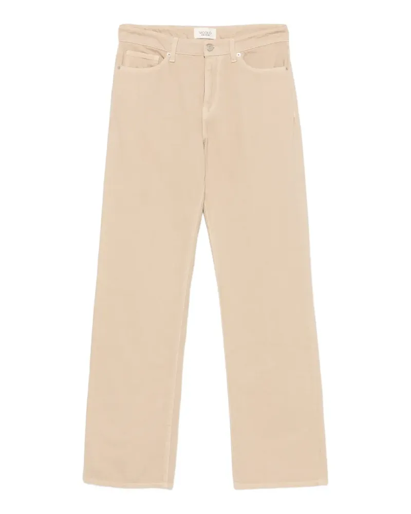 VICOLO straight-leg jeans - Nude Nude