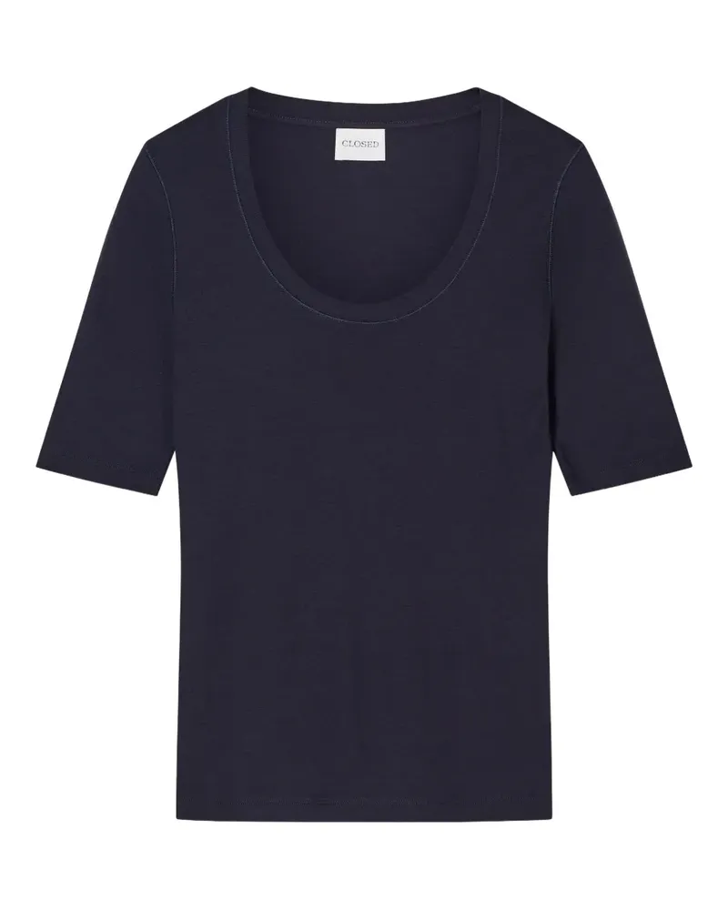 Closed Klassisches T-Shirt - Schwarz Schwarz