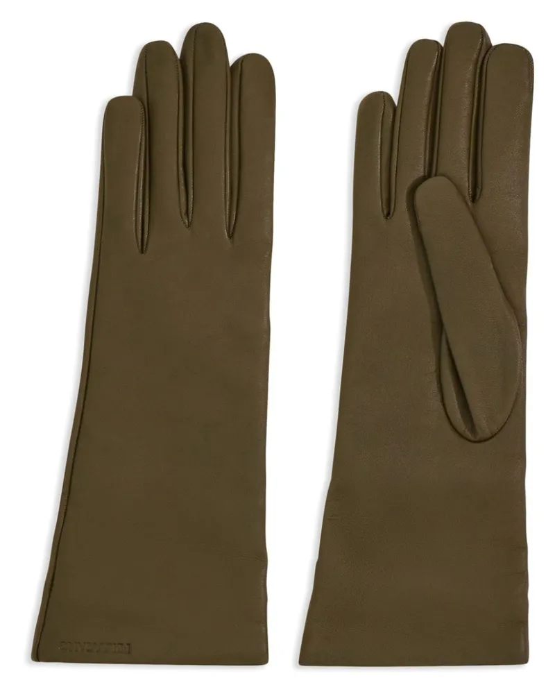 Ferragamo Handschuhe mit Kaschmirfutter - Grün Grün