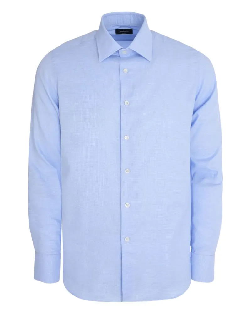 Tombolini Button-down-Hemd aus Baumwolle - Blau Blau