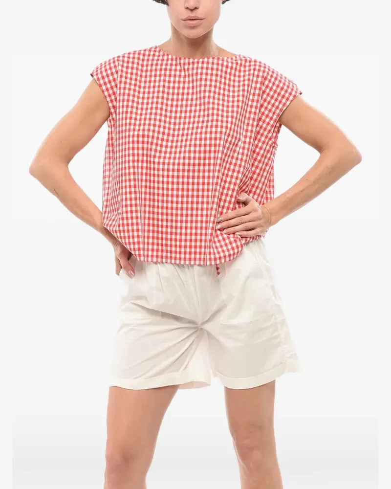 Woolrich Karierte Bluse - Rot Rot