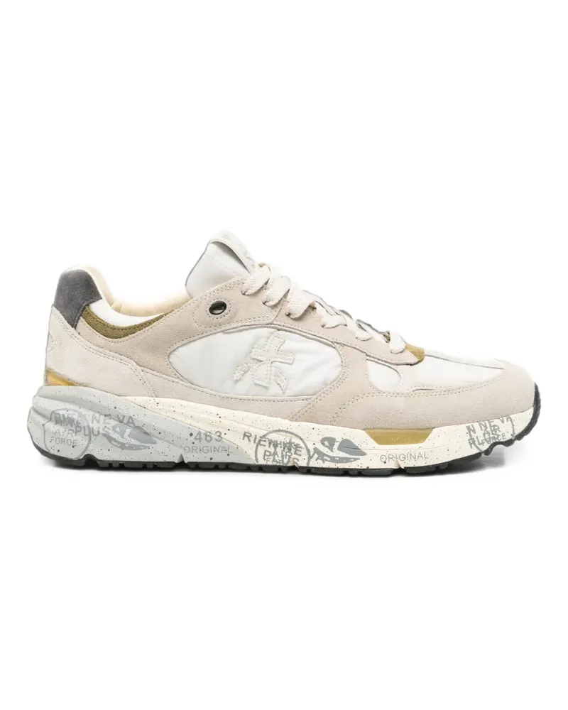 Premiata Mase Sneakers mit Wildledereinsätzen - Nude Nude