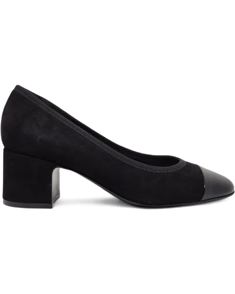 Casadei Pumps mit Blockabsatz - Schwarz Schwarz