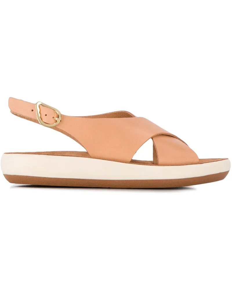Ancient Greek Sandals Maria' Plateau-Sandalen - Nude Nude
