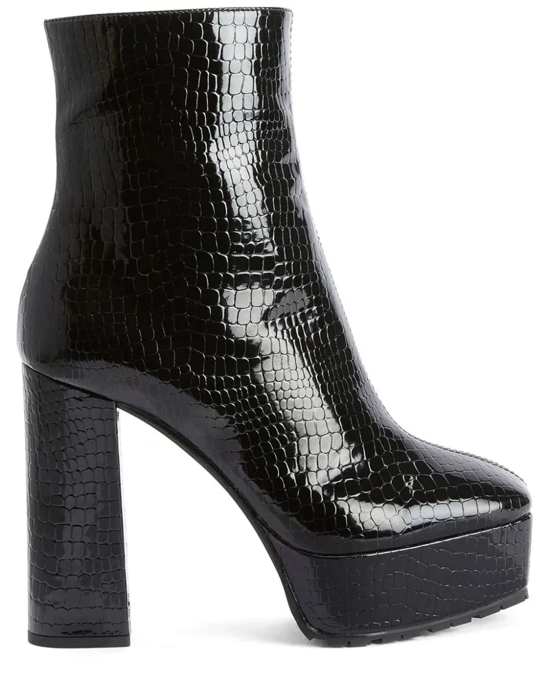 Giuseppe Zanotti Morgana Stiefel 120mm - Schwarz Schwarz