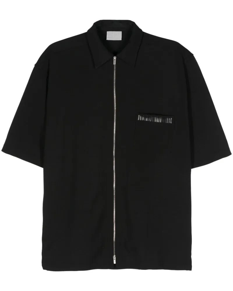 VTMNTS Hemd mit erhöhtem Logo - Schwarz Schwarz